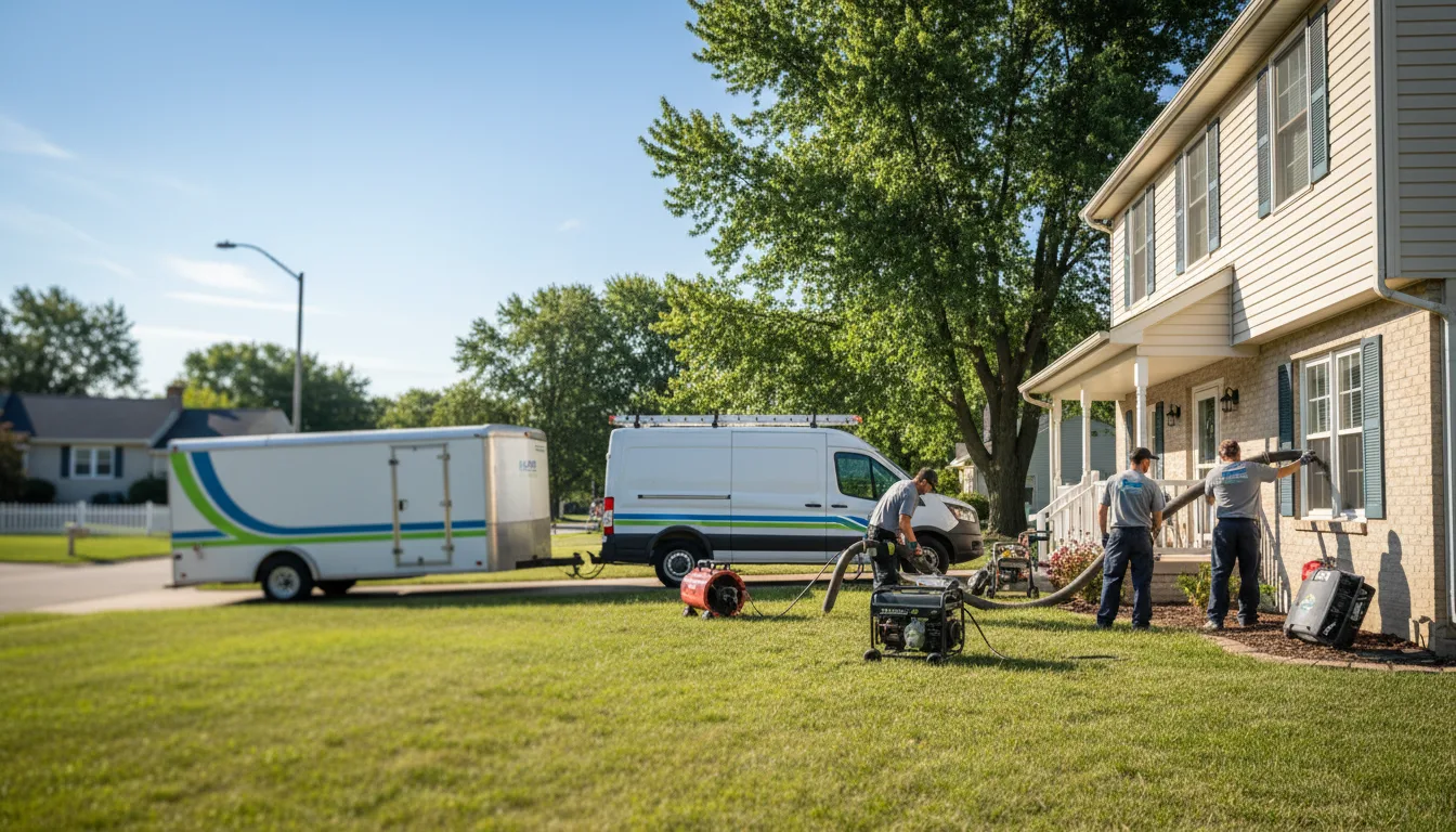 Flooded Basement Restoration And Cleanup With Repair in Calumet, MN near me